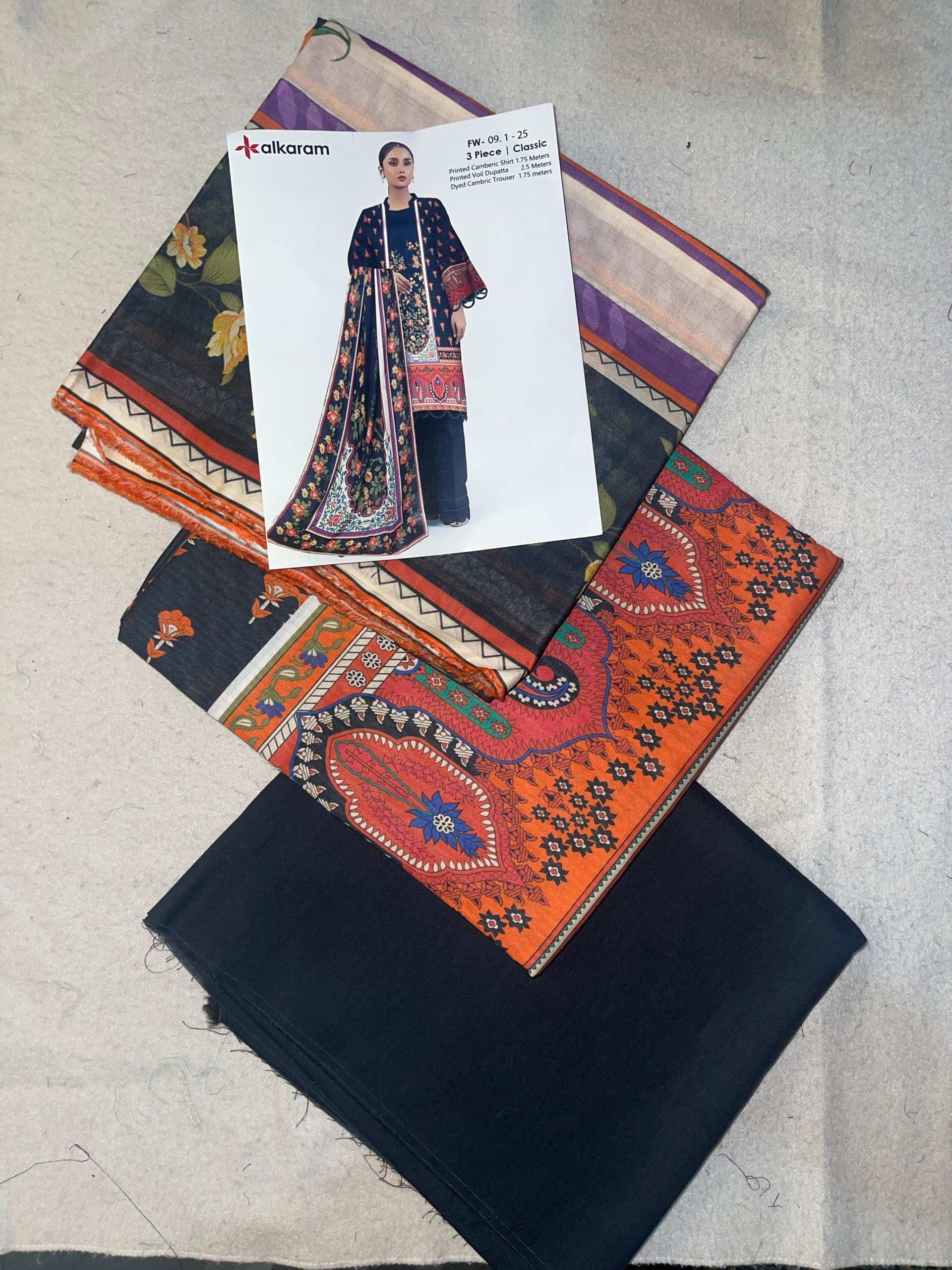 Alkaram lawn 2pc collection-6