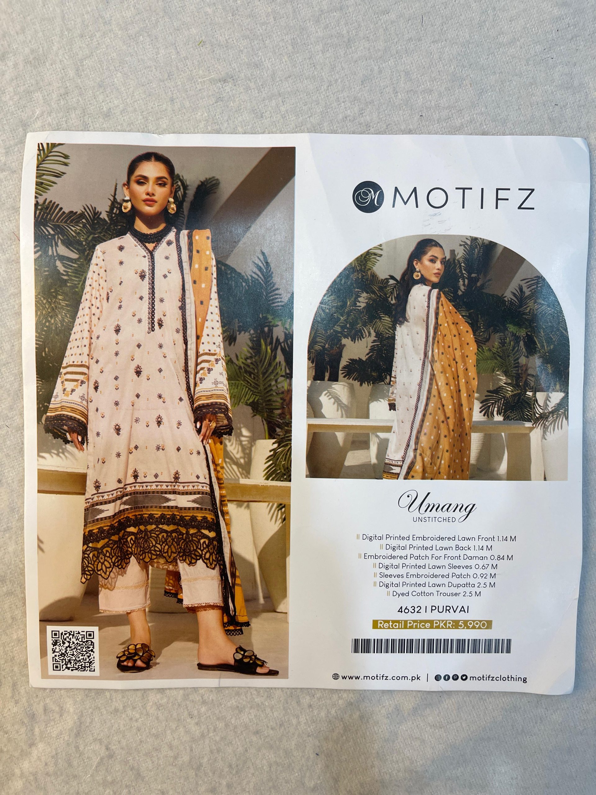 Motifz lawn 3 pc unstitched-7